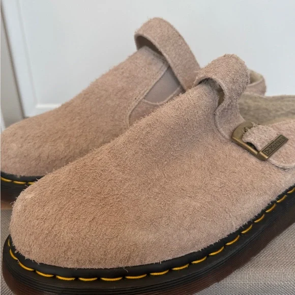 NWOB Dr. Martens Isham Vintage Suede Slingback Mule 10 M 11 L - Picture 4 of 6